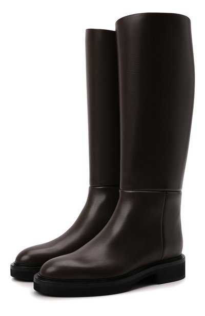 Кожаные сапоги derby KHAITE, арт. F1007-722/DERBY, фото 1