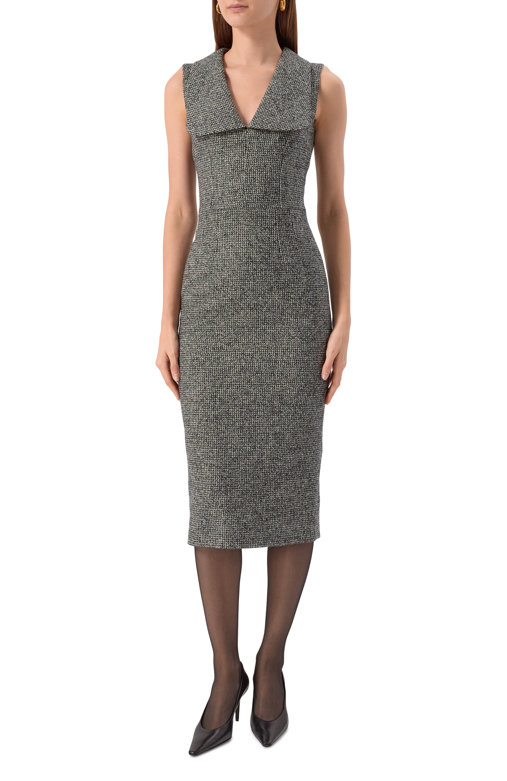 Шерстяное платье DOLCE & GABBANA, арт. F6TVWT/FMZAT, фото 3