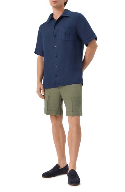 Льняная рубашка DOLCE & GABBANA, арт. G5JH9Z/FU4LG, фото 2