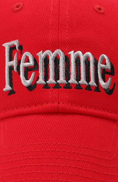 Хлопковая бейсболка с вышивкой BALENCIAGA, арт. 528262/310B5, фото 3