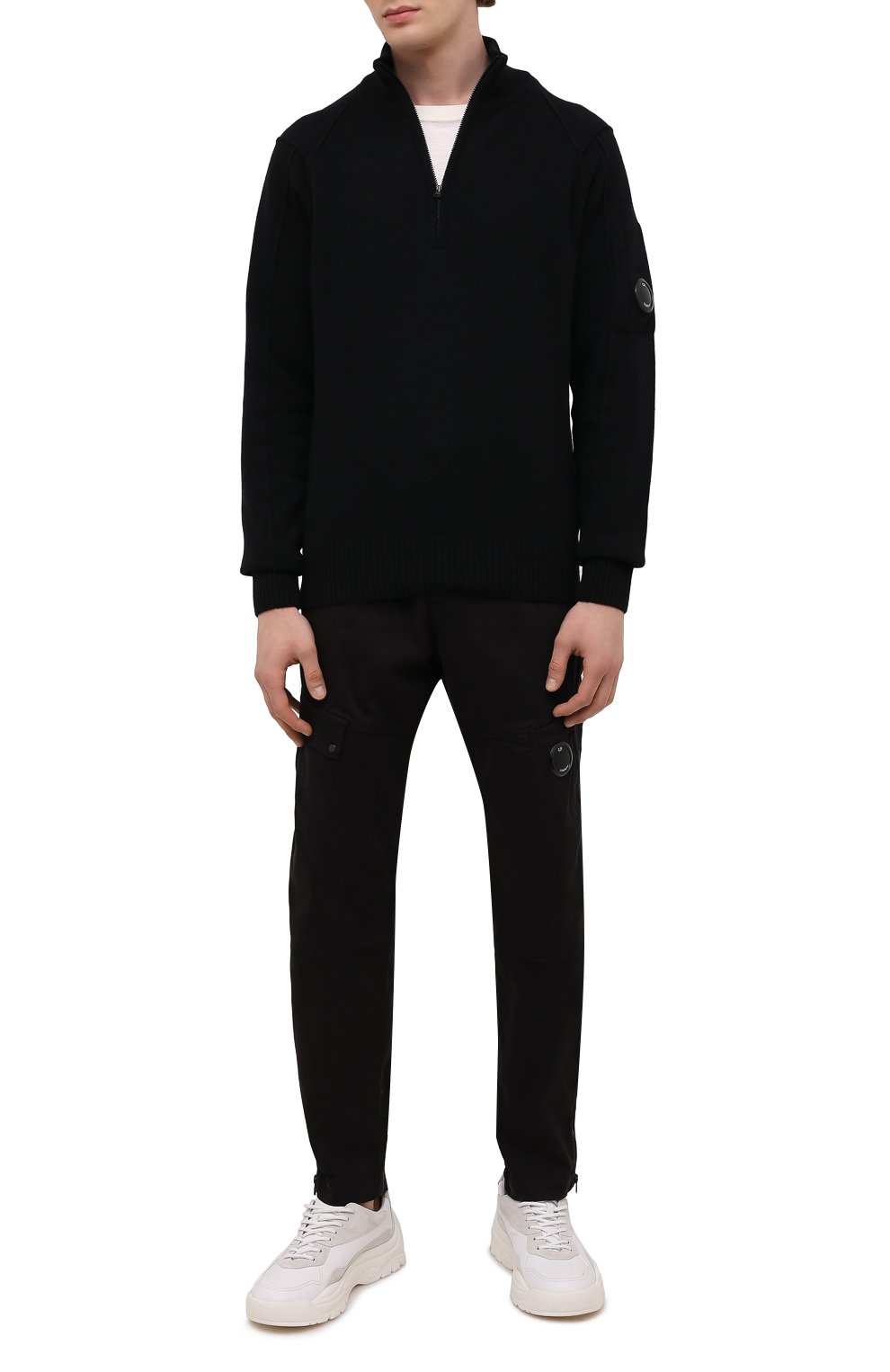 Шерстяной свитер C.P. COMPANY, арт. 11CMKN089A-005504A, фото 2