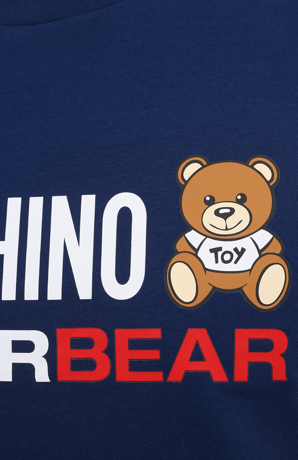 Хлопковая футболка MOSCHINO, арт. A1914/8107, фото 5