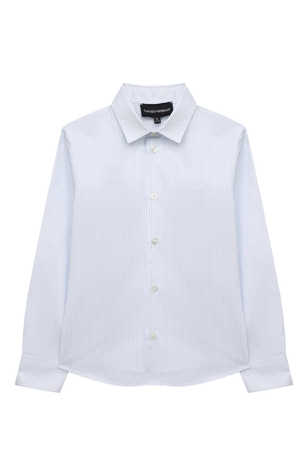 Хлопковая рубашка EMPORIO ARMANI, арт. 6R4C09/4N7XZ, фото 1