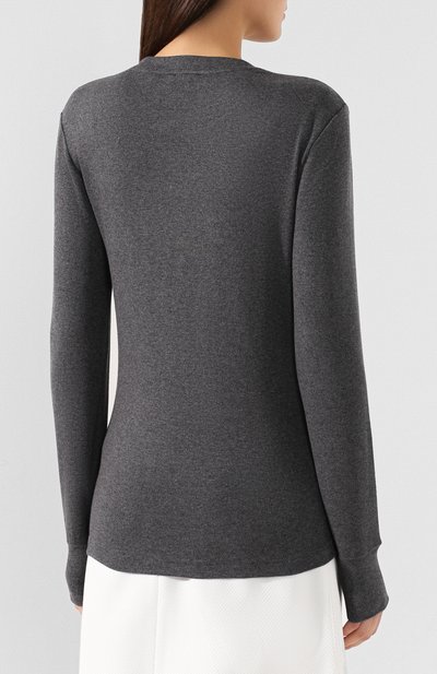 Пуловер из вискозы POLO RALPH LAUREN серого цвета по цене 16350 руб., арт. 211717906, фото 4 Пуловер из вискозы POLO RALPH LAUREN, арт. 211717906, фото 4