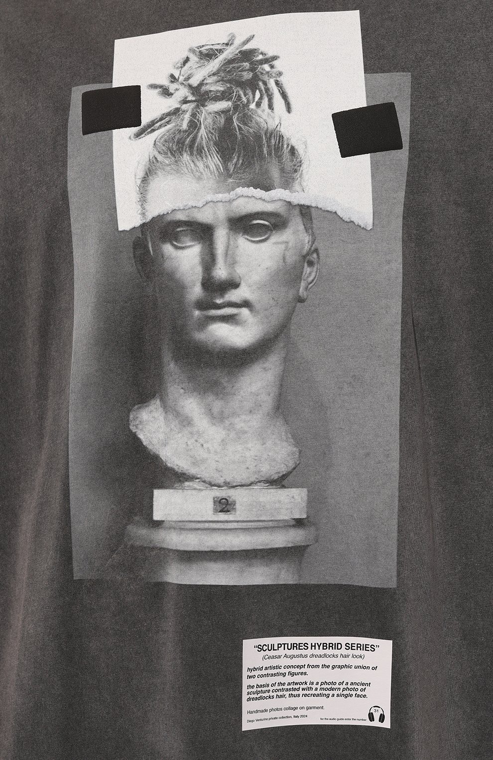 Хлопковая футболка DIEGO VENTURINO, арт. D3W4DVTS0CAD, фото 5