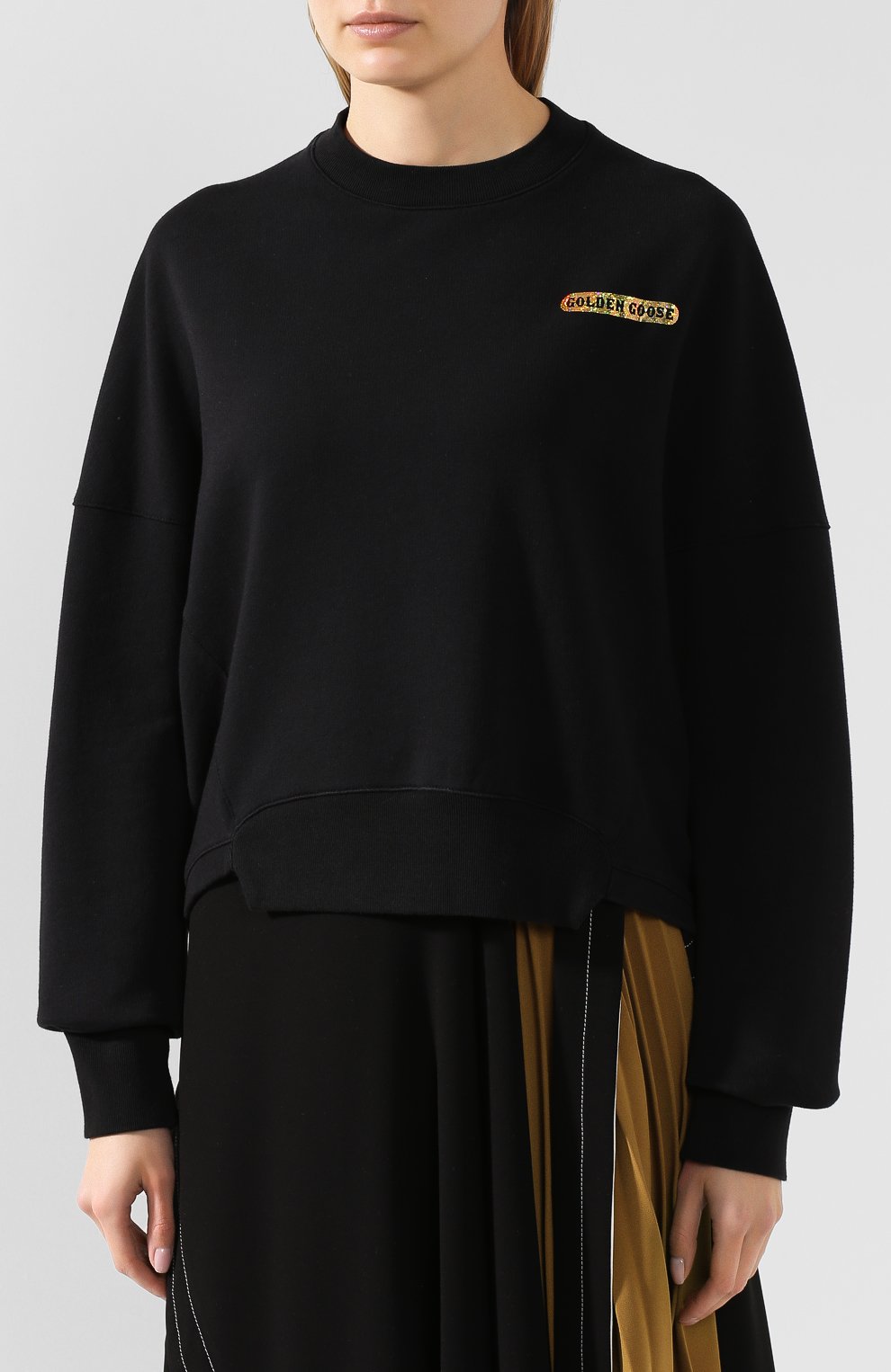 Хлопковый свитшот GOLDEN GOOSE DELUXE BRAND, арт. G35WP125.Y2, фото 3
