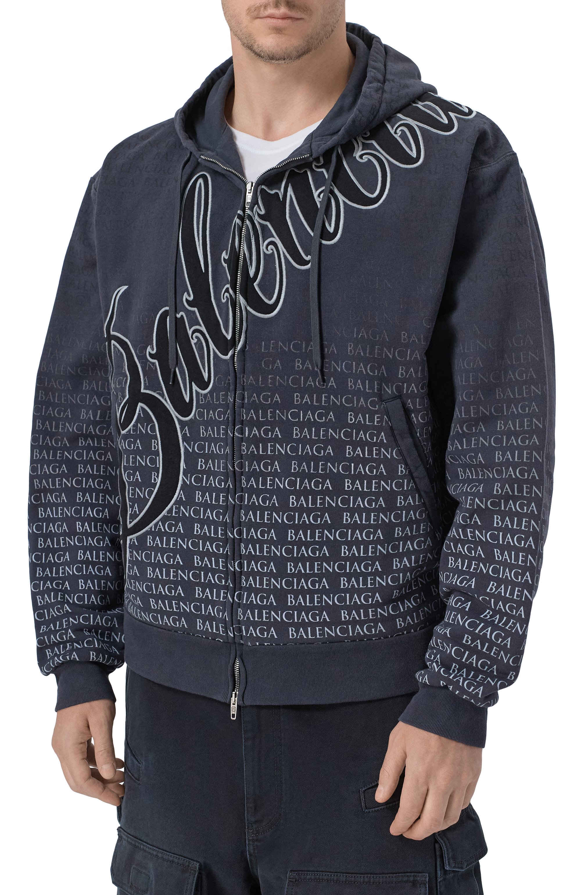 Хлопковая толстовка BALENCIAGA, а рт. 850338/TTVN8, фото 3