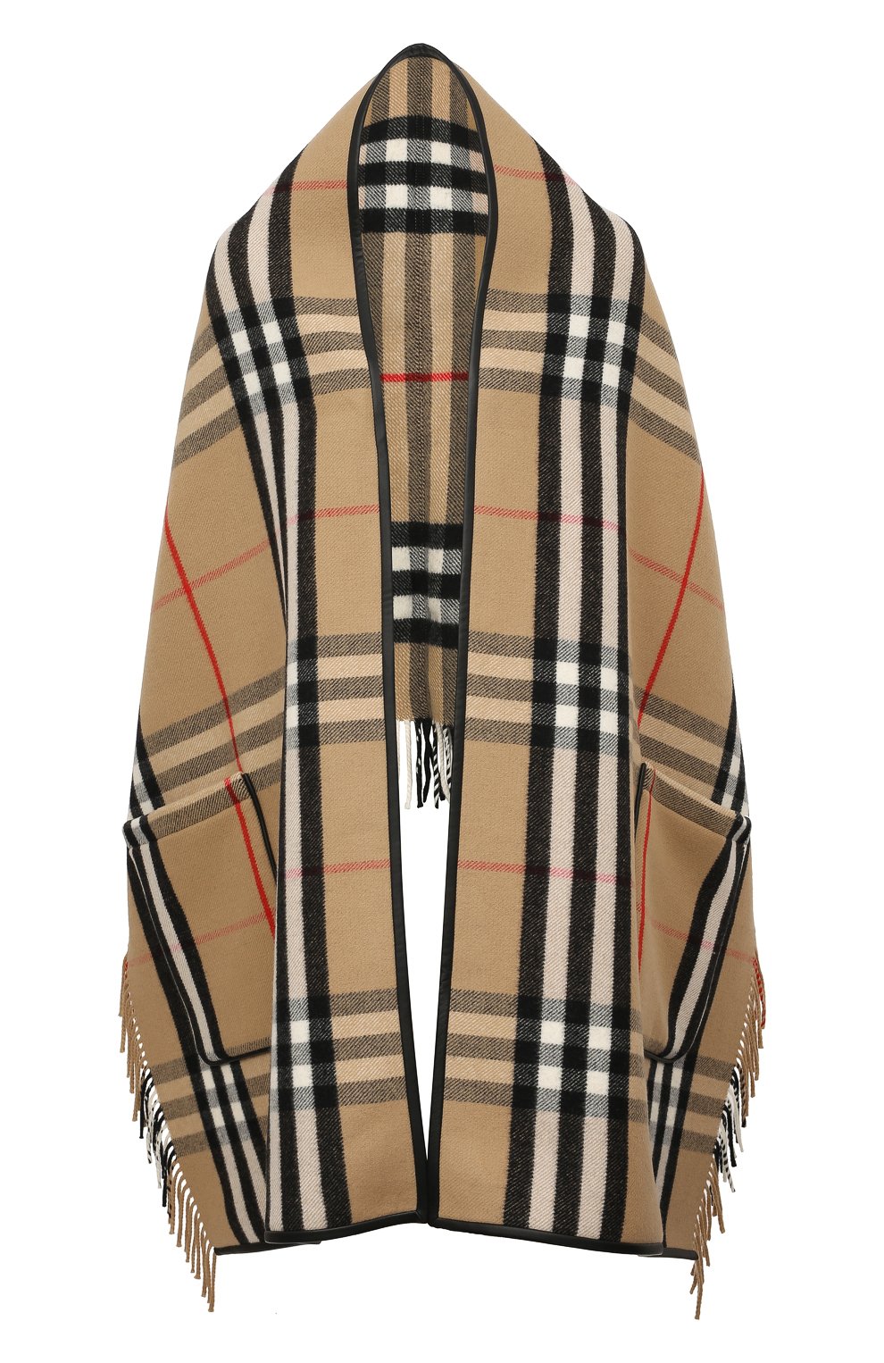 Накидка из шерсти и кашемира helen BURBERRY, арт. 8049692, фото 1