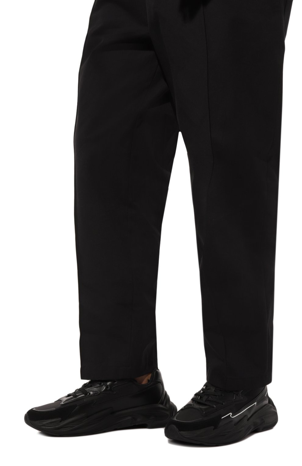 Комбинированные кроссовки run-row BALMAIN, арт. CM0VI355/LLSN, фото 3