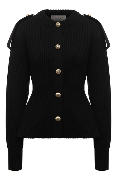 Женский кардиган из шерсти и кашемира ALEXANDER MCQUEEN, арт. 758564/Q1A6T