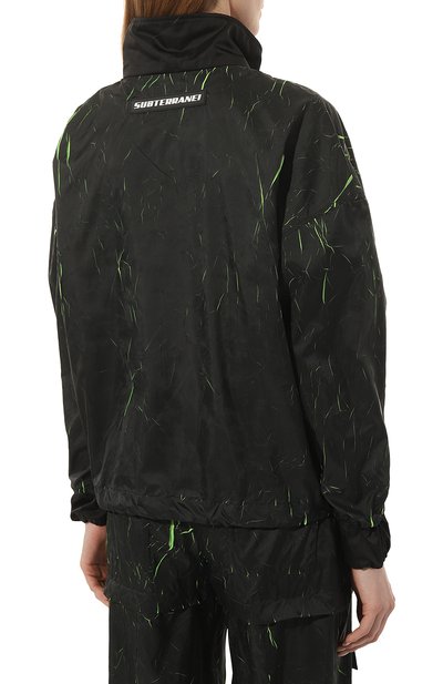 Ветровка SUBTERRANEI темно-зеленого цвета по цене 46750 руб., арт. P23subss23-075, фото 4 Ветровка SUBTERRANEI, арт. P23subss23-075, фото 4