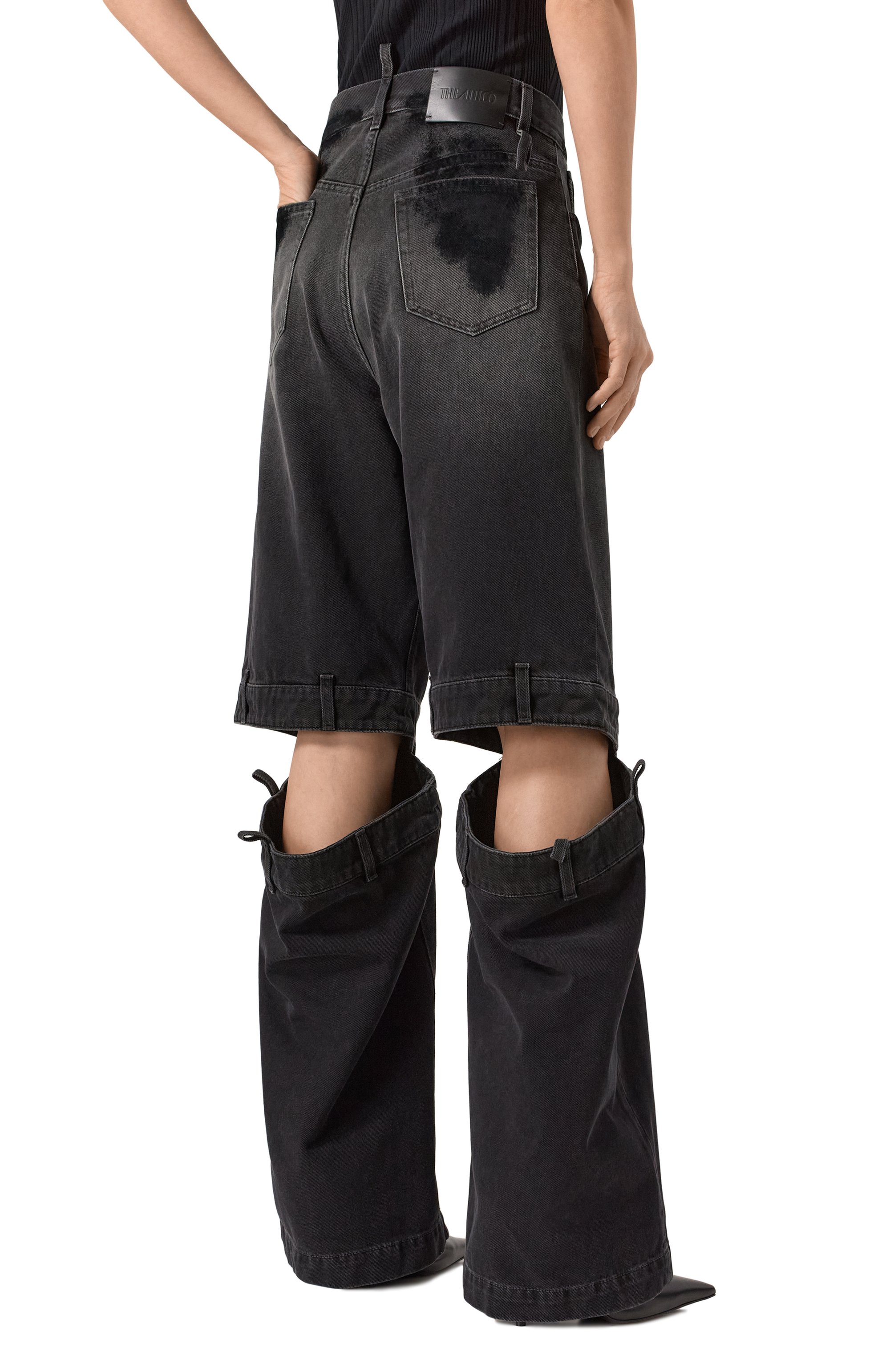 Джинсы THE ATTICO, арт. 248WCP157/D097, фото 4