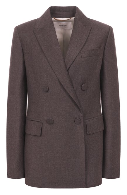 Женский шерстяной жакет AGNONA, арт. TX0902E/U1142E