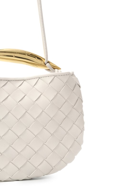 Сумка Sardine baby Bottega Veneta 804496/VCPP1 Кремовый  804496/VCPP1 Фото 3