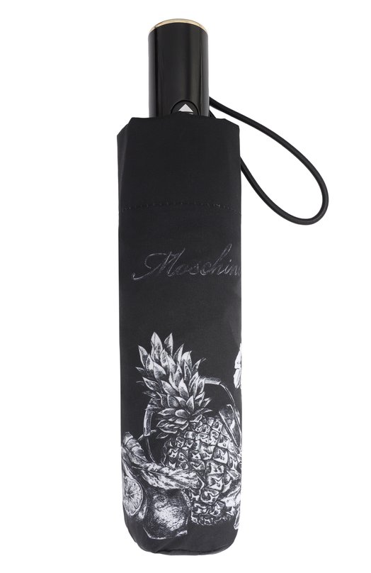 Складной зонт Moschino 9180-0PENCL0SE Чёрный  9180-0PENCL0SE Фото 5