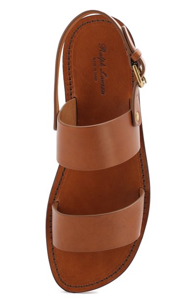 Кожаные сандалии RALPH LAUREN, арт. 815744321, фото 5