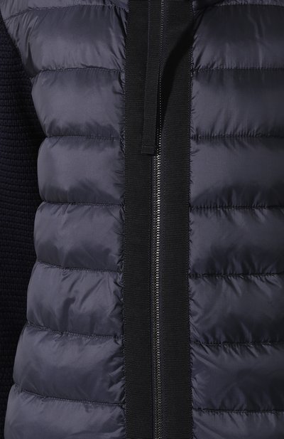 Пуховая куртка MONCLER темно-синего цвета по цене 99600 руб., арт. E2-093-94558-00-A9018, фото 5 Пуховая куртка MONCLER, арт. E2-093-94558-00-A9018, фото 5