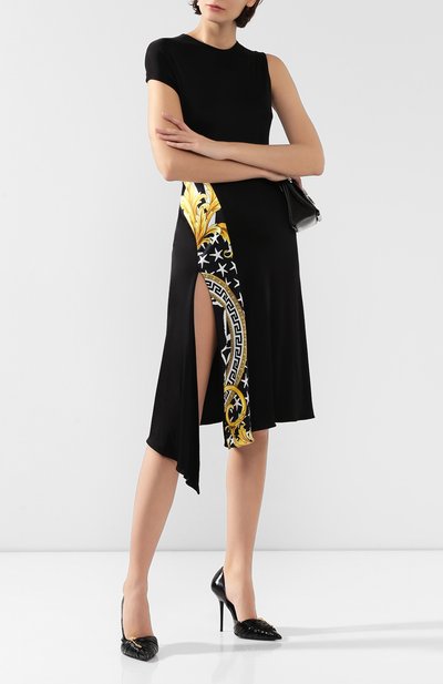 Кожаные туфли safety pin VERSACE, арт. DSR950P/DVEL8, фото 2