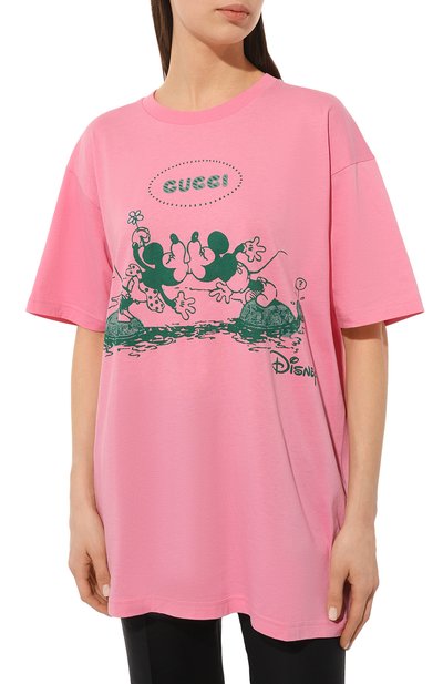 Хлопковая футболка disney x gucci GUCCI, арт. 539081 XJB70, фото 3