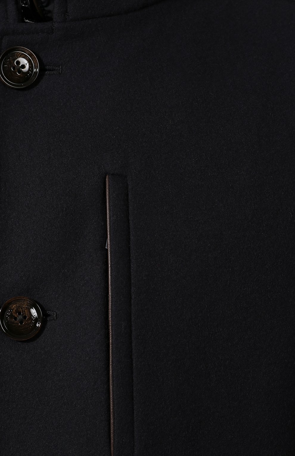 Шерстяное пальто с меховой отделкой WINDSOR, арт. 13 RIVAN0 10003806, фото 5