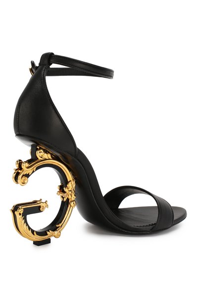 Кожаные босоножки keira DOLCE & GABBANA, арт. CR0739/AV967, фото 4