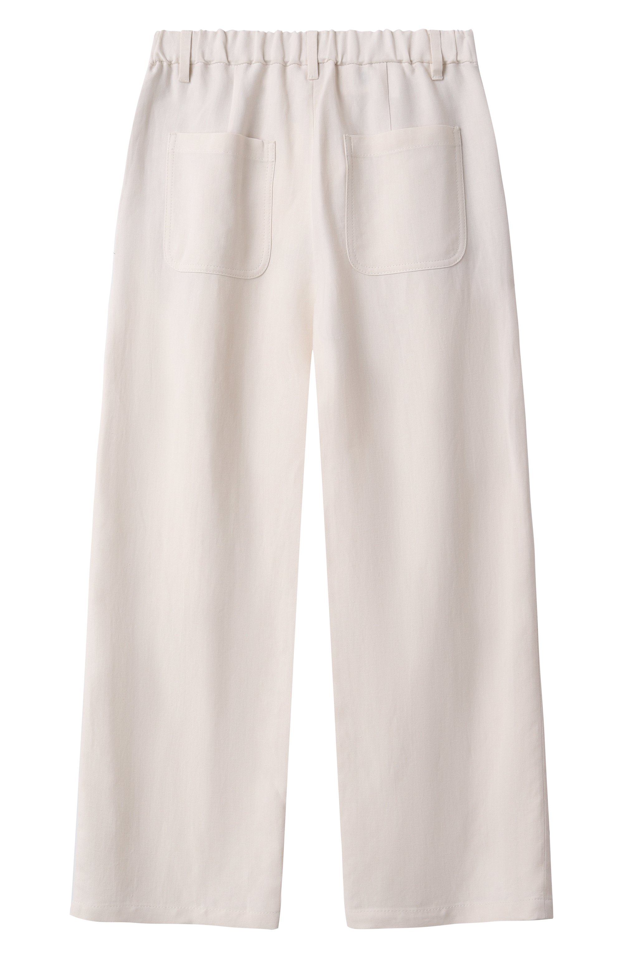 Брюки из вискозы и льна BRUNELLO CUCINELLI, арт. BH126P214C, фото 2