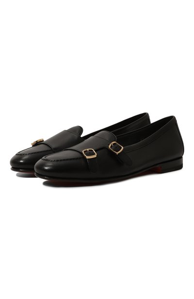 Женская кожаные монки SANTONI, арт. WUNY71009SA4SLGAC50