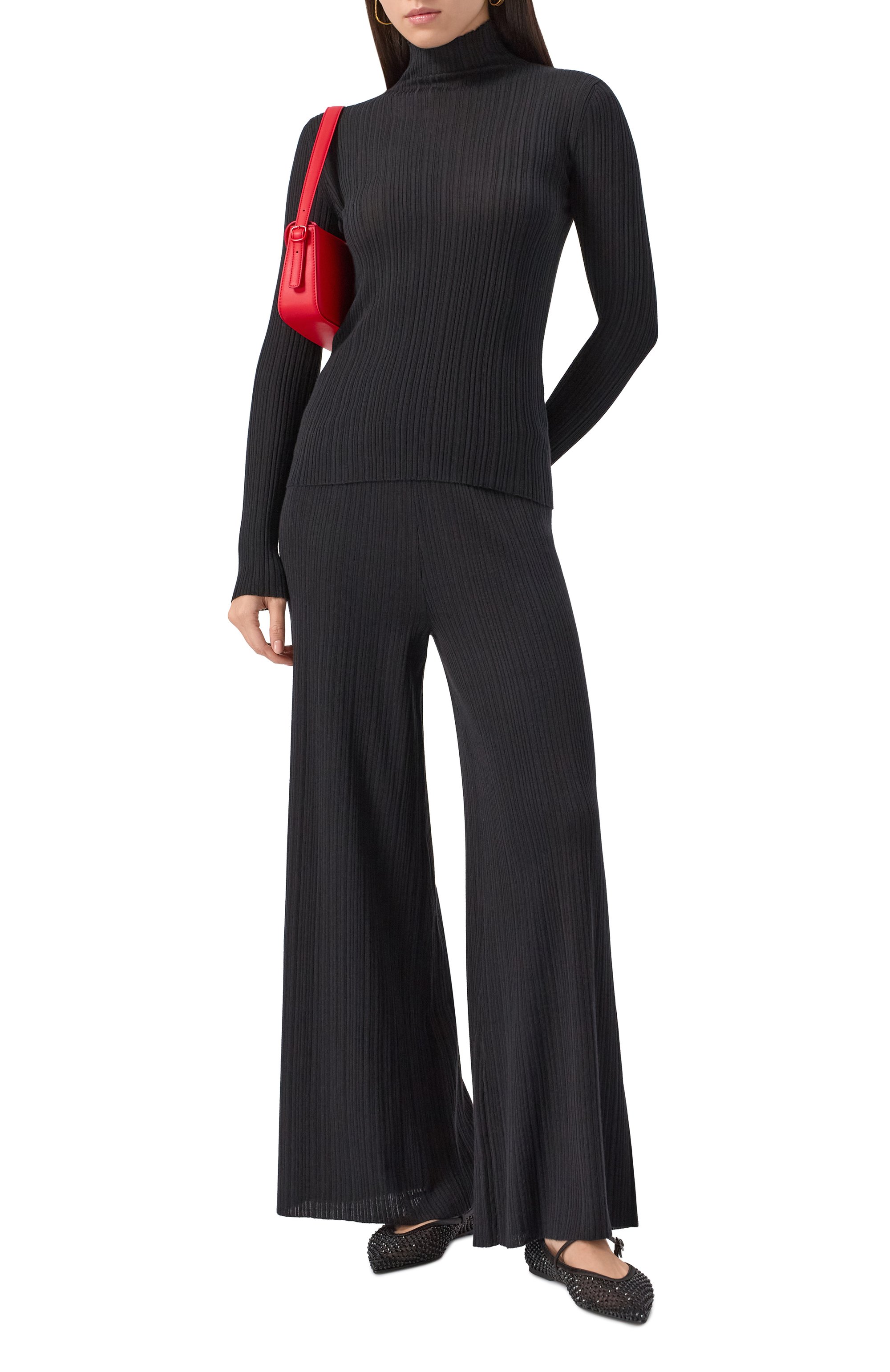 Водолазка из кашемира и шерсти AGNONA, арт. K202038E/7V180NE, фото 2