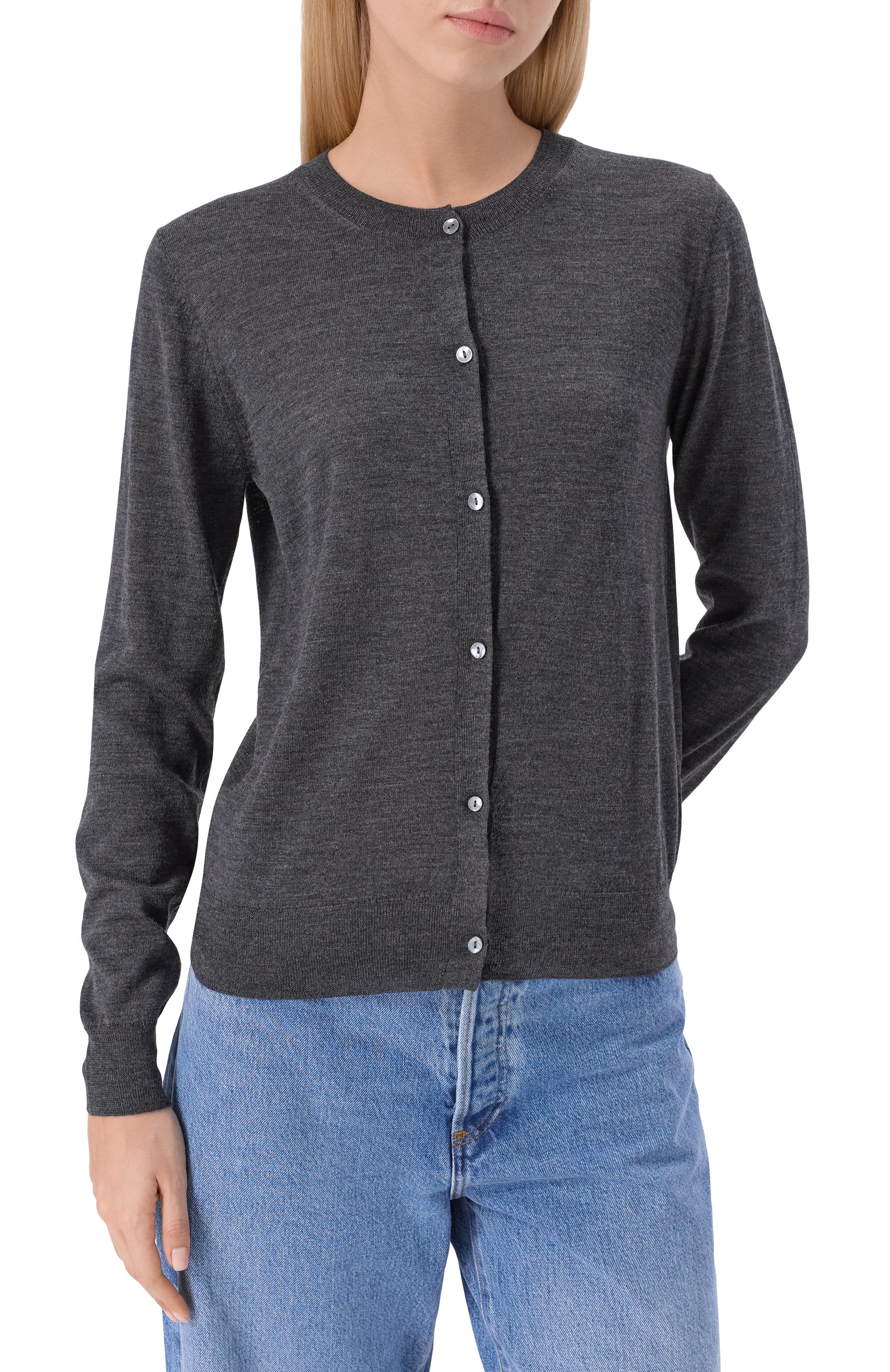 Кардиган из шерсти и шелка P.A.R.O.S.H., арт. LINFA25W-D520764, фото 3