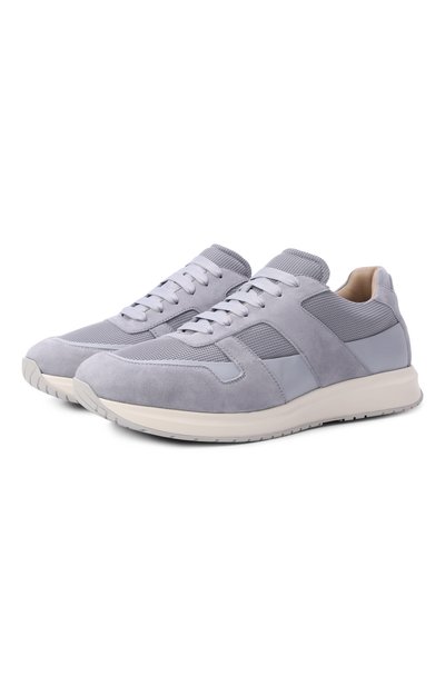 Мужские текстильные кроссовки MVST, арт. SNEAKER 7/CALFSKIN+SUEDE+NYL0N