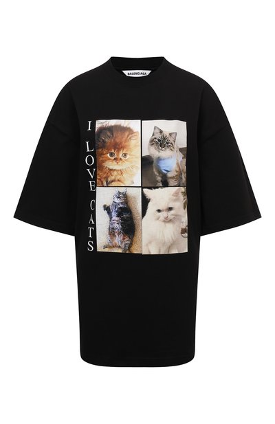 Хлопковая футболка BALENCIAGA, арт. 641532/TJVG8, фото 1