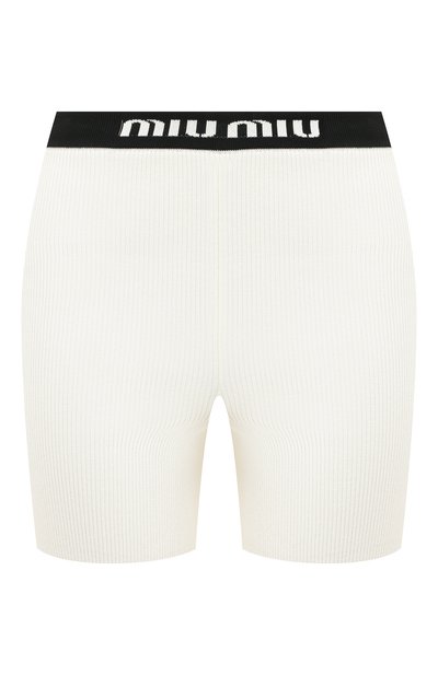 Женские шорты из вискозы MIU MIU, арт. MMP151-1YN9-F0304