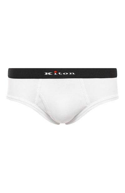 Мужские хлопковые брифы KITON, арт. UNWBX15K0747D