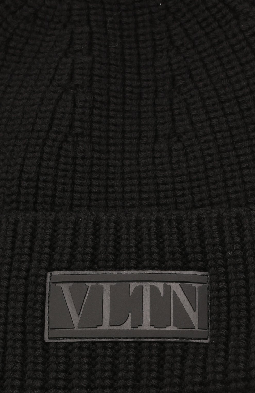 Шерстяная шапка VALENTINO черного цвета по цене 33950 руб., арт. XY2HB00R/RNM, фото 3 Шерстяная шапка VALENTINO, арт. XY2HB00R/RNM, фото 3