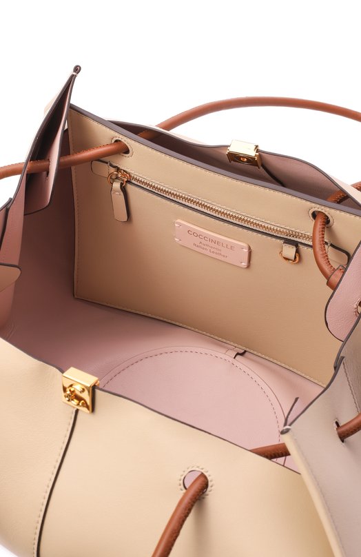 Сумка Kamy Coccinelle E1 U2L 11 02 01 Бежевый  E1 U2L 11 02 01 Фото 5