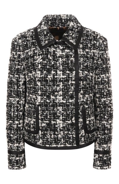 Женский твидовый жакет DOLCE & GABBANA, арт. F27FWT/FQZAF