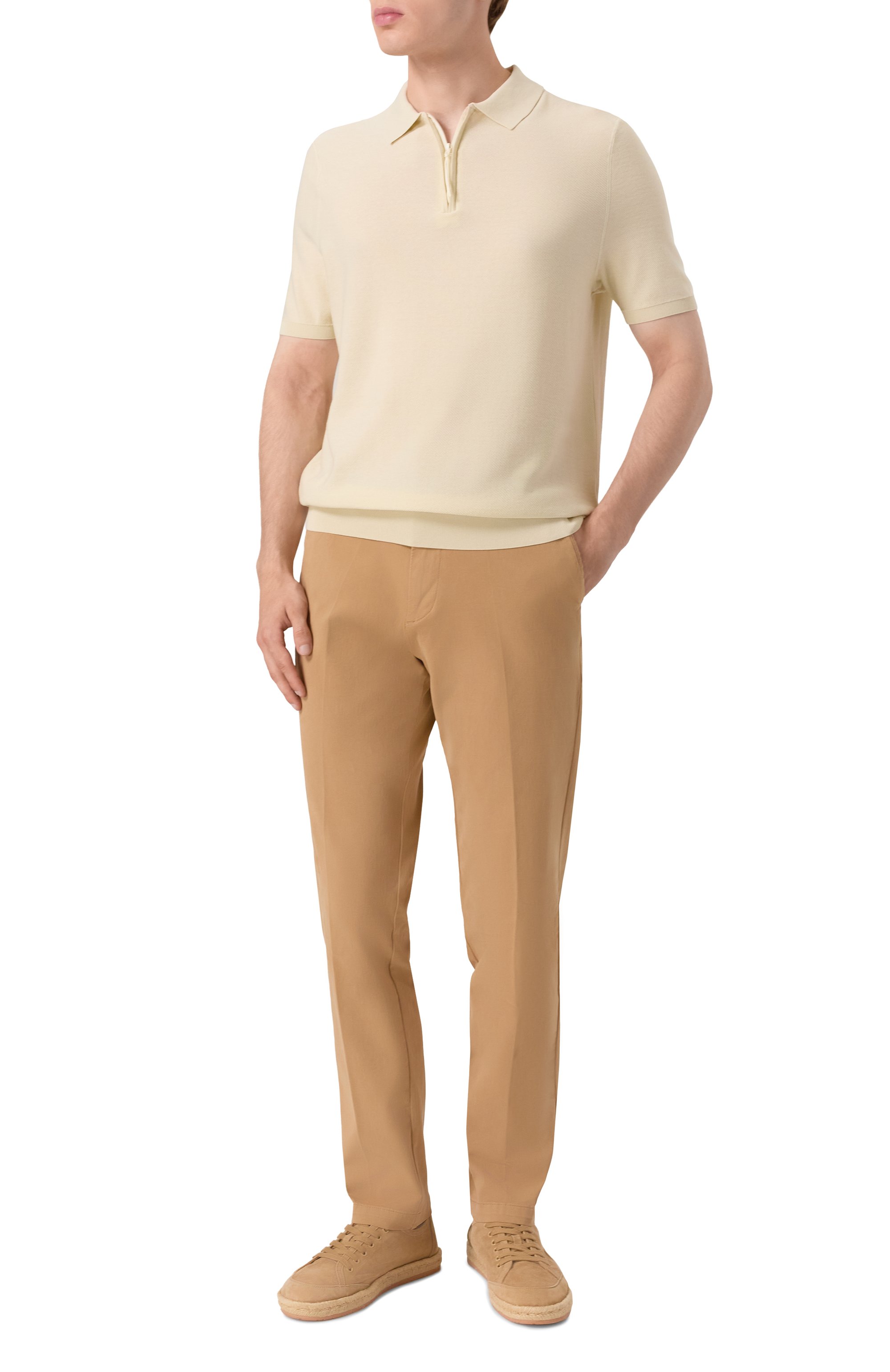 Хлопковые брюки BOSS, арт. 50543304, фото 2