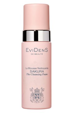 Очищающий мусс для сохранения молодости кожи sakura EVIDENS DE BEAUTE бесцветного цвета, арт. 4560358162417 | Фото 1 (Материал внутренний: Не назначено; Региональные ограничения белый список (Axapta Mercury): Не проставлено; Тип продукта: Пенки / Муссы; Нос: Не проставлено; Назначение: Для лица; Статус проверки: Проверена категория)