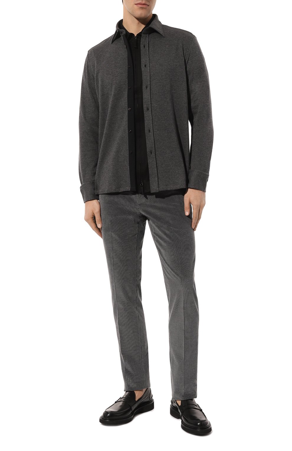 Рубашка из хлопка и кашемира STEFANO RICCI, арт. CJ007040/TE2602, фото 2