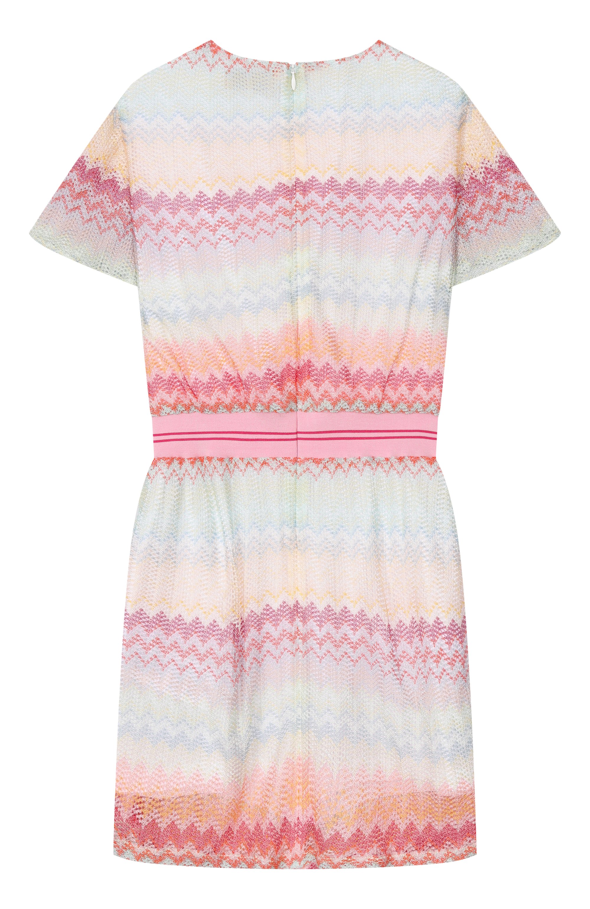 Платье из вискозы MISSONI разноцветного цвета по цене 31400 руб., арт. MW1C01/Q0077/6-10, фото 2 Платье из вискозы MISSONI, арт. MW1C01/Q0077/6-10, фото 2