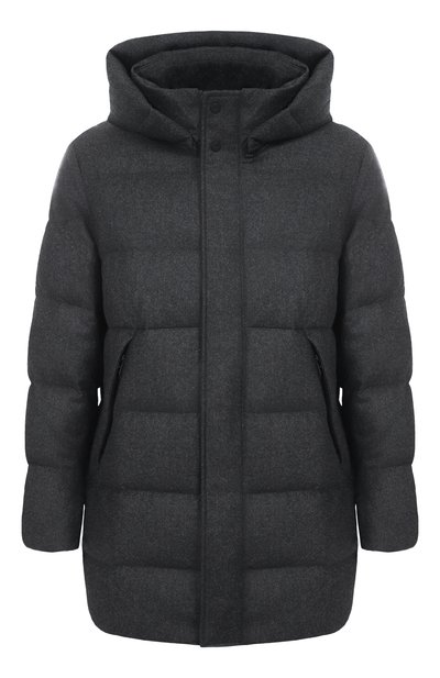 Мужская пуховик из шерсти и кашемира DUNO, арт. MAGNUS/LEVIC0