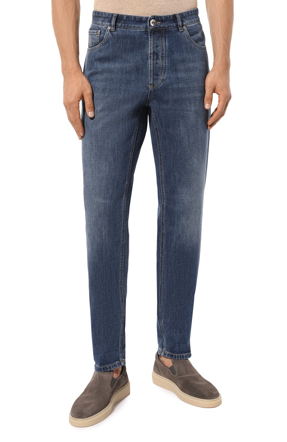 Джинсы traditional fit BRUNELLO CUCINELLI, арт. M0Z37D3210, фото 3