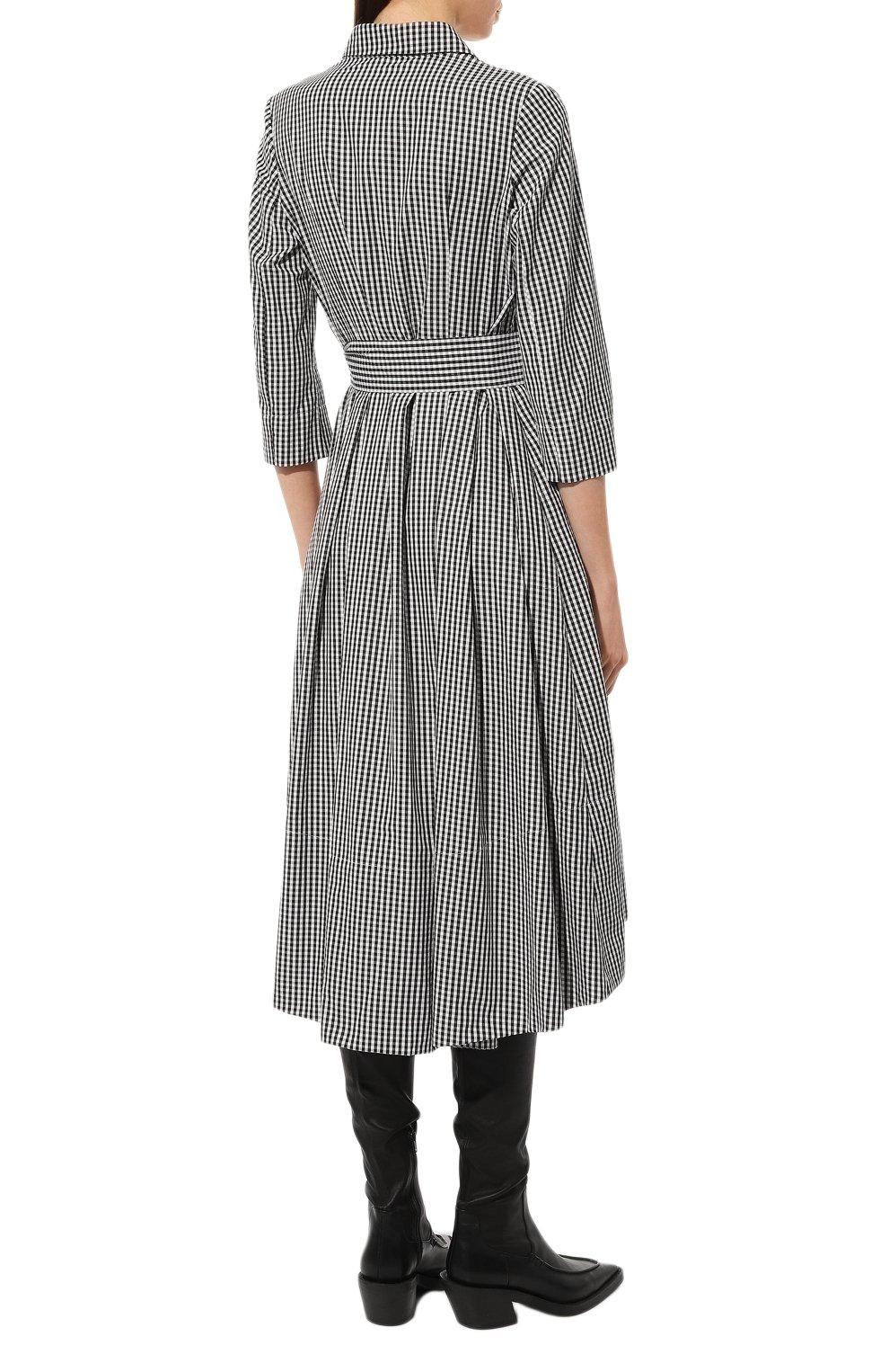 Хлопковое платье VICTORIA ANDREYANOVA, арт. TS-SS23-3664, фото 4