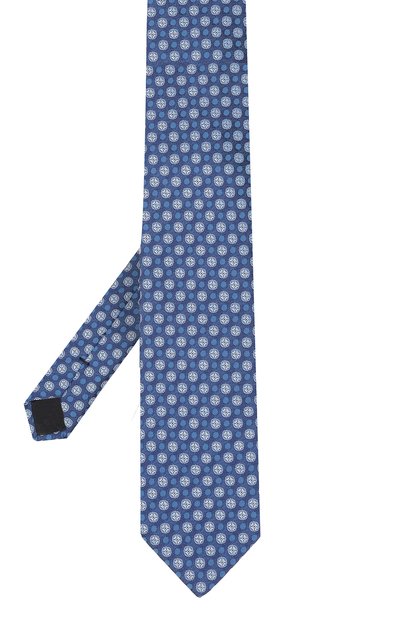 Шелковый галстук BROUBACK синего цвета по цене 6795 руб., арт. TIE 8CM/SS24, фото 3 Шелковый галстук BROUBACK, арт. TIE 8CM/SS24, фото 3