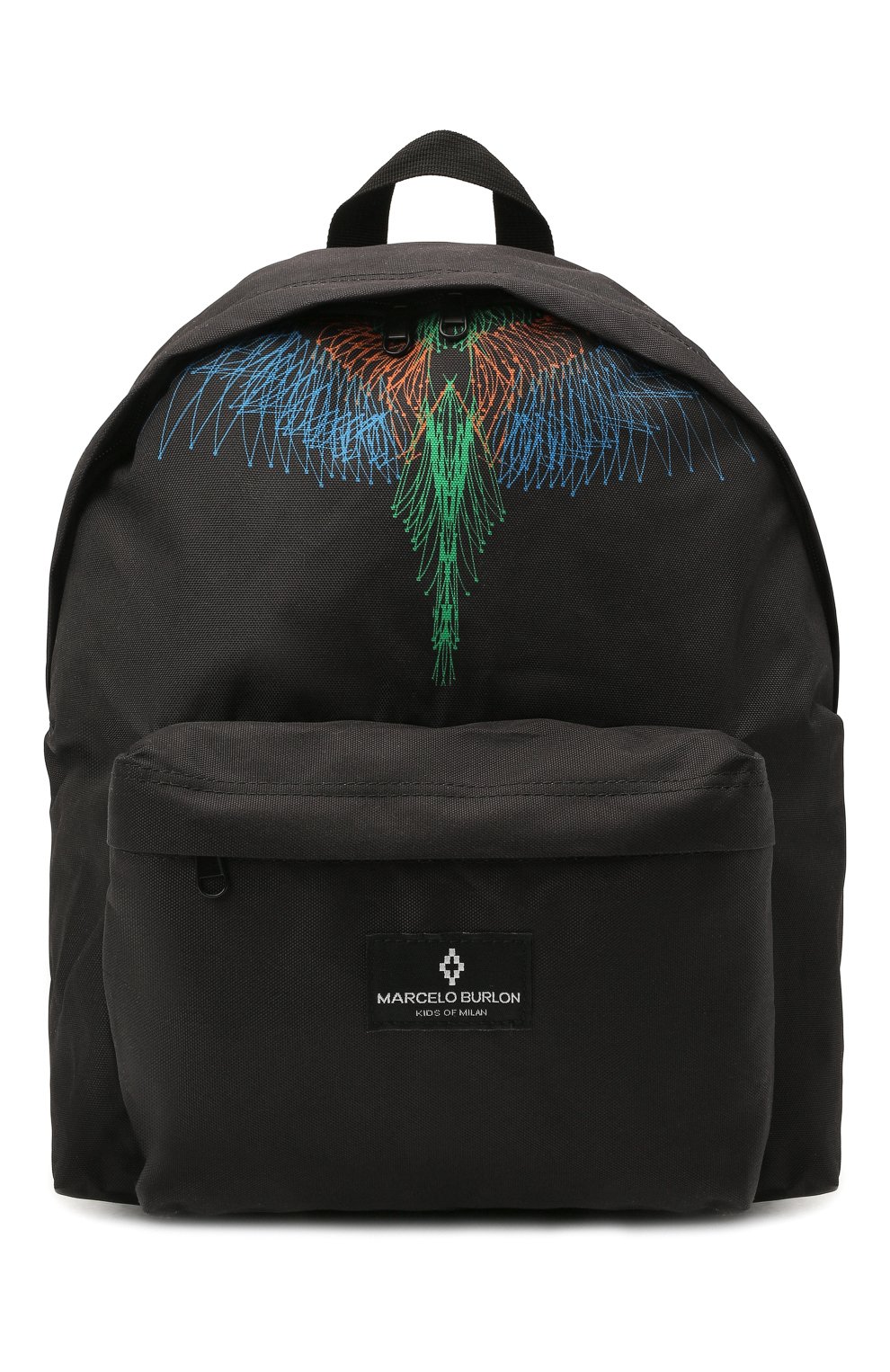 Рюкзак MARCELO BURLON KIDS OF MILAN черного цвета по цене 13950 руб., арт. 21E/B/MB/9510/9000, фото 1 Рюкзак MARCELO BURLON KIDS OF MILAN, арт. 21E/B/MB/9510/9000, фото 1
