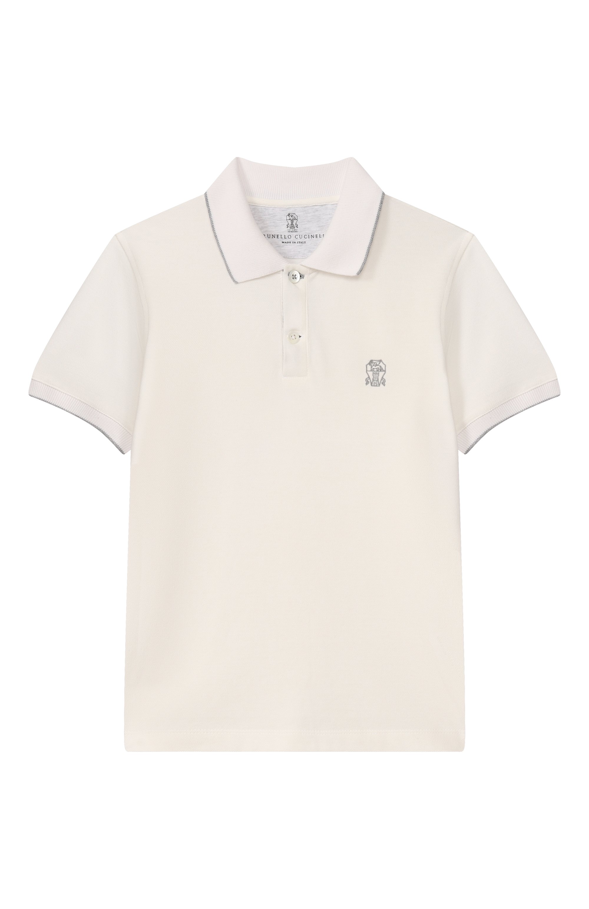 Хлопковое поло BRUNELLO CUCINELLI, арт. BE854T315B, фото 1