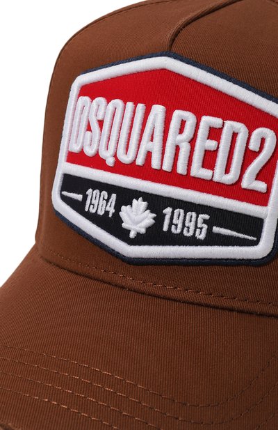 Хлопковая бейсболка DSQUARED2, арт. BCM0440 05C00001, фото 4