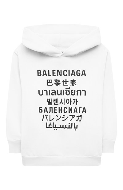 Хлопковое худи BALENCIAGA, арт. 641599/TJVM3, фото 1