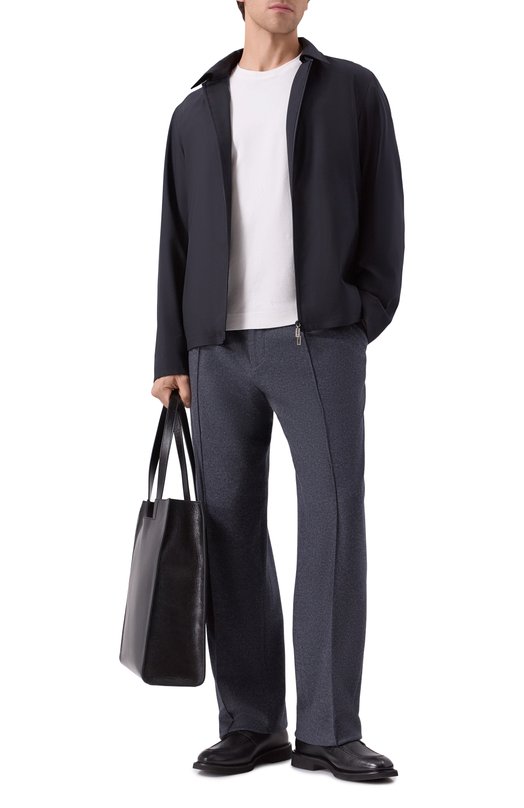 Шерстяные брюки 12 STOREEZ 134132 Серый  134132 Фото 2