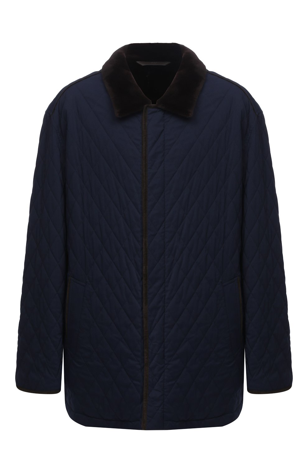 Куртка из шерсти и шелка с меховой подкладкой BRIONI, арт. SFP90L/09A20, фото 1